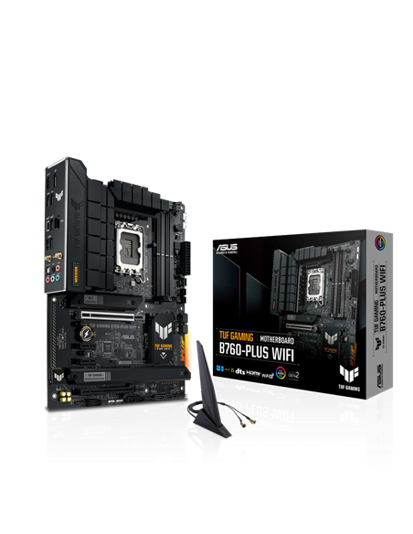 Placă de bază ASUS TUF GAMING B760-PLUS WIFI, LGA1700, Intel B760, ATX