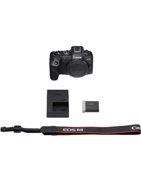 Aparat Foto Mirrorless Canon EOS R8 Body, Negru