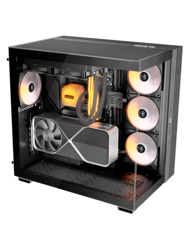 Carcasă PC be quiet! Ligh Base 600 LX, Midi-Tower, Fără PSU, Negru