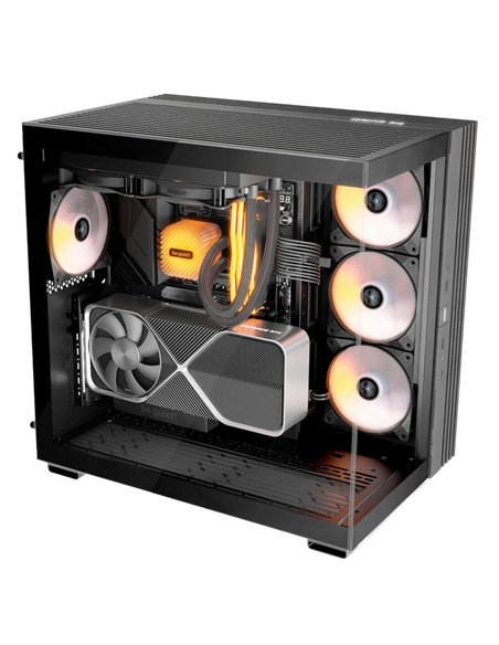 Carcasă PC be quiet! Ligh Base 600 LX, Midi-Tower, Fără PSU, Negru
