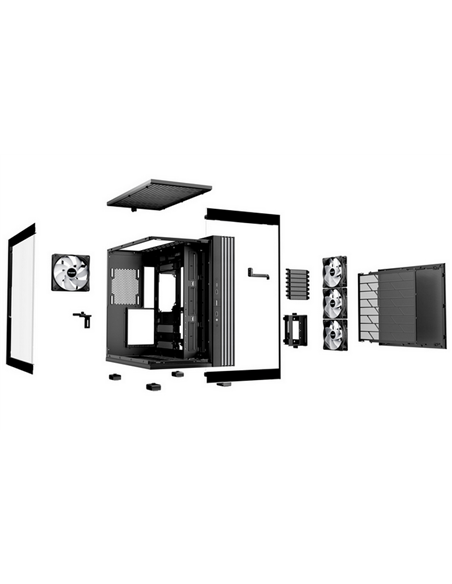 Carcasă PC be quiet! Ligh Base 600 LX, Midi-Tower, Fără PSU, Negru