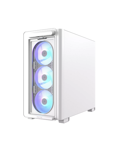 Компьютерный корпус ASUS A23 PLUS TG ARGB, Mini-Tower, Белый