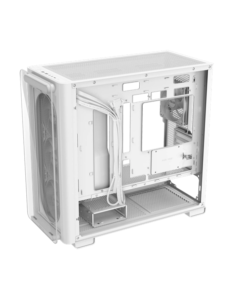 Carcasă PC ASUS A23 PLUS TG ARGB, Mini-Tower, Alb