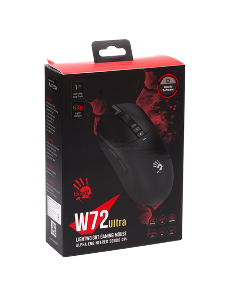 Игровая мышь Bloody W72 Ultra, Чёрный