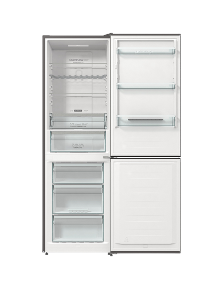 Frigider Gorenje NRK619CA2XL4, Oțel inoxidabil