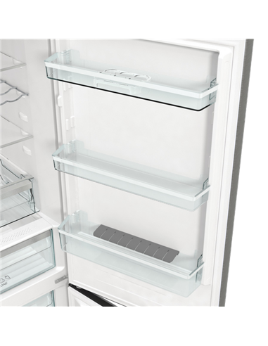 Frigider Gorenje NRK619CA2XL4, Oțel inoxidabil