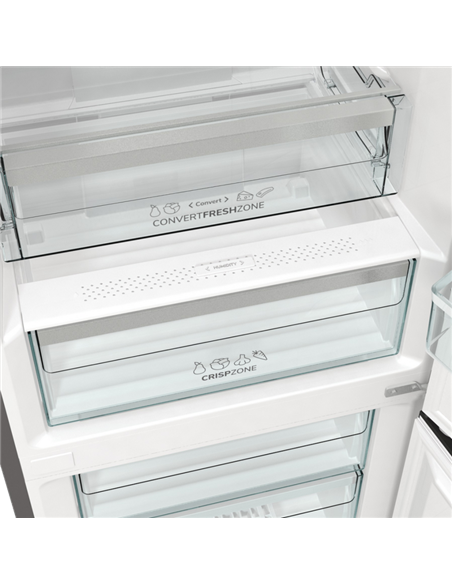 Холодильник Gorenje NRK619CA2XL4, Нержавеющая сталь