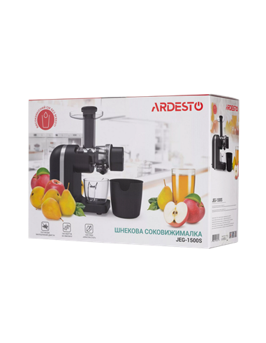 Соковыжималка Ardesto JEG-1500S, Чёрный