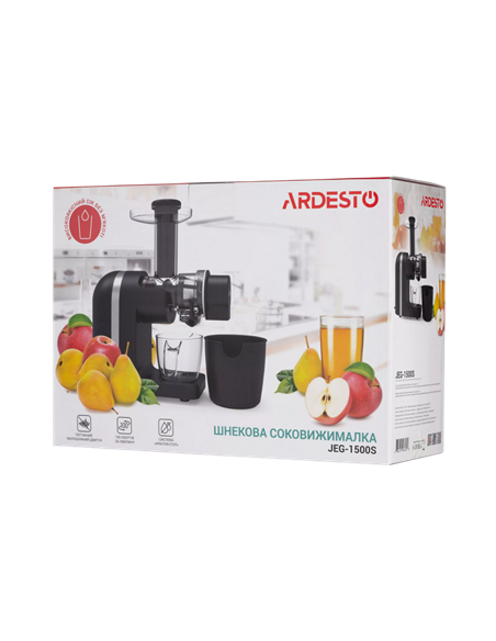 Соковыжималка Ardesto JEG-1500S, Чёрный