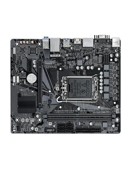 Placă de bază Gigabyte H610M S2H V3 DDR4, LGA1700, Intel H610, Micro-ATX