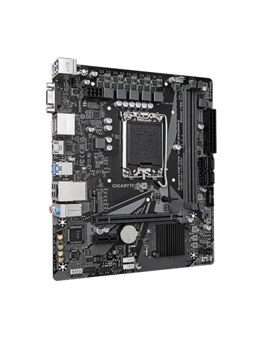 Материнская плата Gigabyte H610M S2H V3 DDR4, LGA1700, Intel H610, Micro-ATX