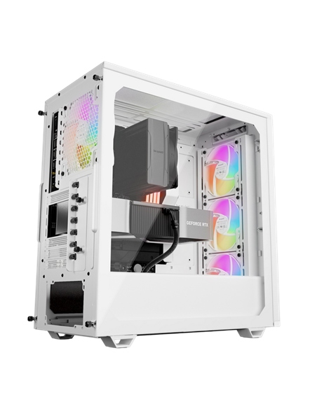 Компьютерный корпус be quiet! Pure Base 501 LX, Midi-Tower, Без блока питания, Белый