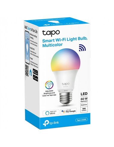 Умная лампочка TP-LINK Tapo L530E, E27, Многоцветная