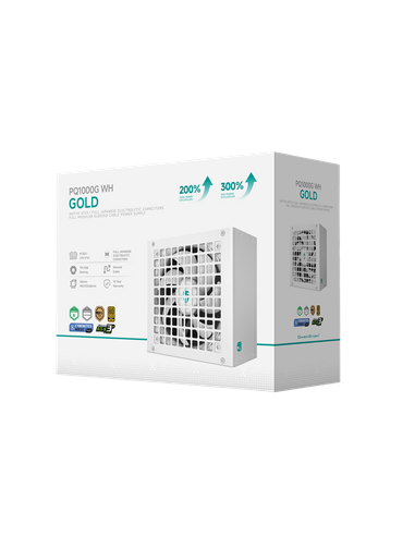 Sursă Alimentare PC Deepcool GamerStorm PQ1000G WH, 1000W, ATX, Complet modular