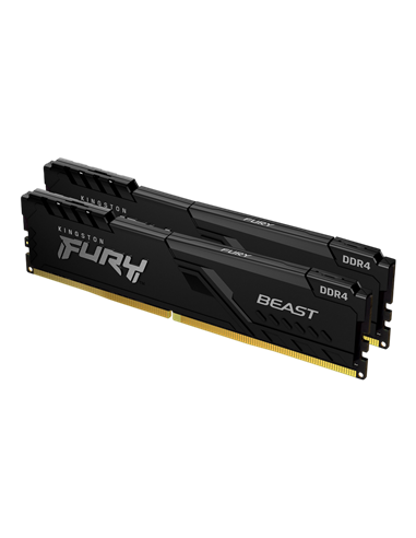 Оперативная память Kingston FURY Beast, DDR4 SDRAM, 3200 МГц, 32 ГБ, KF432C16BB1K2/32WP