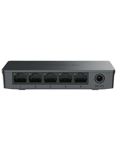 Сетевой коммутатор Grandstream GWN7700, 5x 10/100/1000 Мбит/с