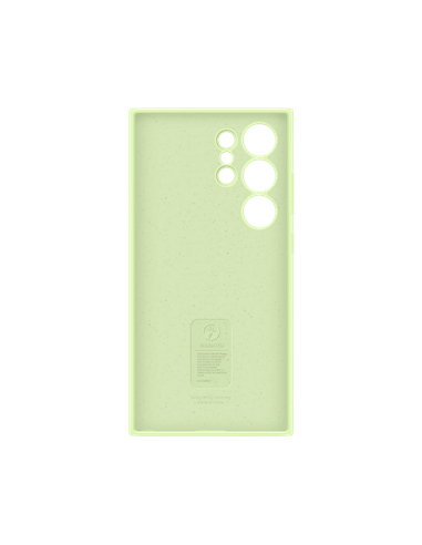 Чехол Samsung Silicone Cover Galaxy S24 Ultra, Зелёный