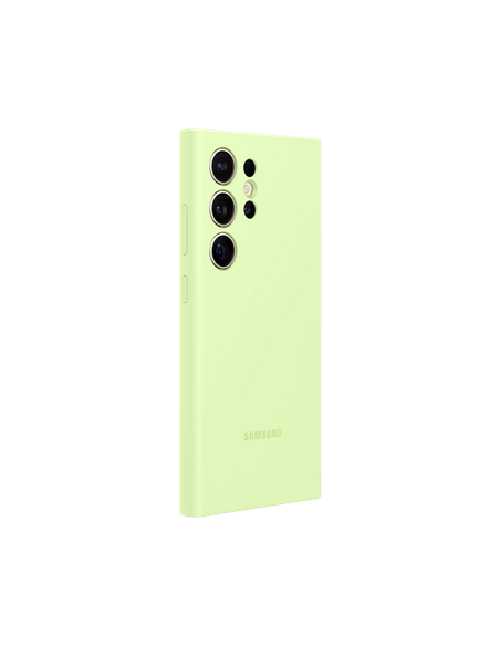 Husă Samsung Silicone Cover Galaxy S24 Ultra, Verde