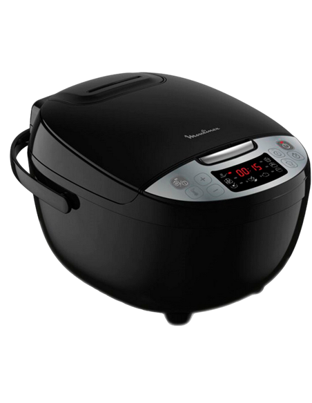 Aparat de gătit multifuncțional Moulinex MK611832, Negru
