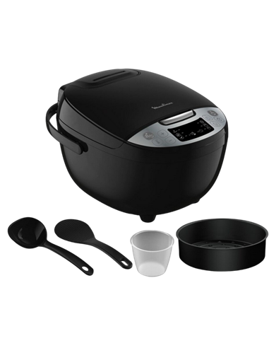 Aparat de gătit multifuncțional Moulinex MK611832, Negru