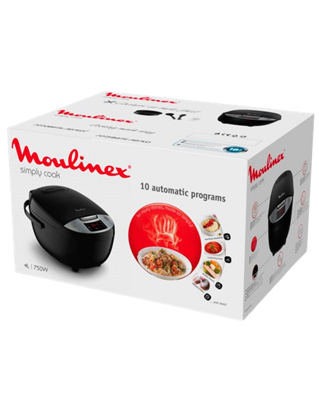 Мультиварка Moulinex MK611832, Чёрный