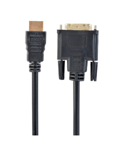 Cablu Video Cablexpert CC-HDMI-DVI-10, HDMI (M) - DVI-I (M), 3m, Negru