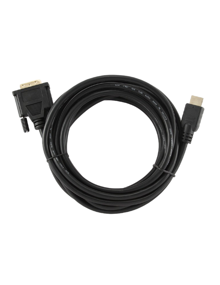 Cablu Video Cablexpert CC-HDMI-DVI-15, HDMI (M) - DVI-I (M), 4,5m, Negru