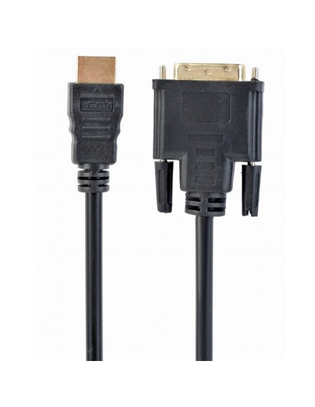 Cablu Video Cablexpert CC-HDMI-DVI-15, HDMI (M) - DVI-I (M), 4,5m, Negru
