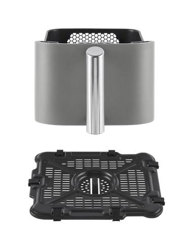 Friteuză cu aer cald Ninja Double Stack XL SL400EUWH, Alb