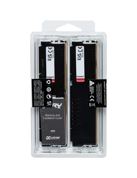 Memorie RAM Kingston FURY Beast, DDR5 SDRAM, 6000 MHz, 32 GB, KF560C30BBEK2-32