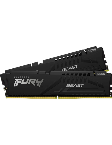 Оперативная память Kingston FURY Beast, DDR5 SDRAM, 6000 МГц, 32 Гб, KF560C30BBEK2-32