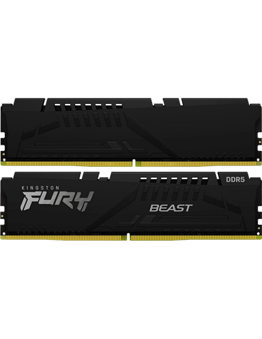 Memorie RAM Kingston FURY Beast, DDR5 SDRAM, 6000 MHz, 32 GB, KF560C30BBEK2-32