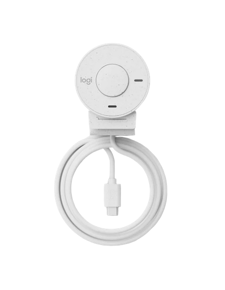 Cameră Web Logitech BRIO 300, Full-HD 1080P, Alb