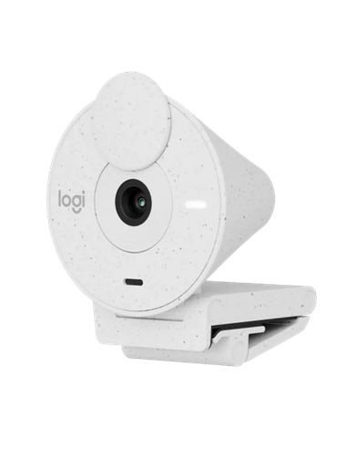 Cameră Web Logitech BRIO 300, Full-HD 1080P, Alb