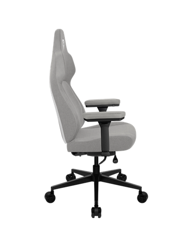 Scaun Gaming ThunderX3 Core Smart Loft, Plasă Respirabilă, Gri deschis