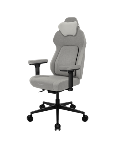 Scaun Gaming ThunderX3 Core Smart Loft, Plasă Respirabilă, Gri deschis