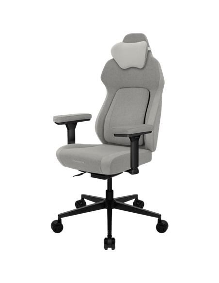Scaun Gaming ThunderX3 Core Smart Loft, Plasă Respirabilă, Gri deschis