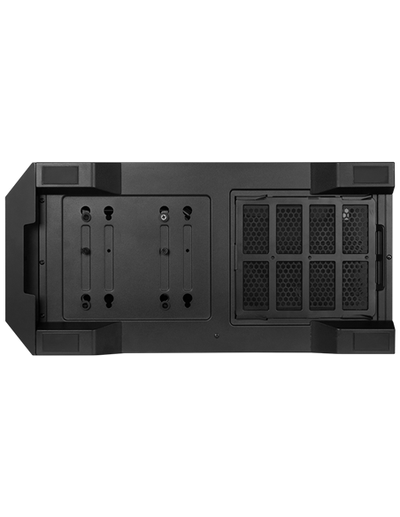 Компьютерный корпус Chieftec GA-01B-TG-OP, Midi-Tower, Без блока питания, Чёрный