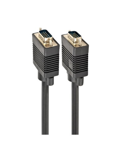 Видео кабель Cablexpert CC-PPVGA-15M-B, VGA D-Sub (M) - VGA D-Sub (M), 15м, Чёрный