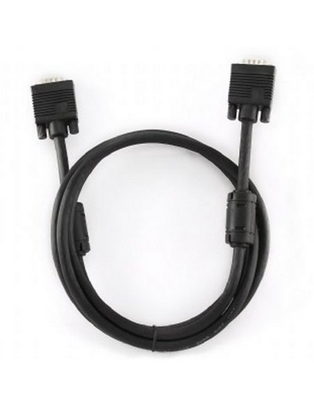 Видео кабель Cablexpert CC-PPVGA-15M-B, VGA D-Sub (M) - VGA D-Sub (M), 15м, Чёрный