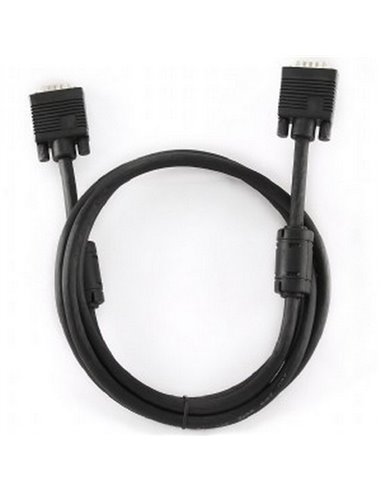 Видео кабель Cablexpert CC-PPVGA-5M-B, VGA D-Sub (M) - VGA D-Sub (M), 5м, Чёрный