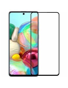 Защитное стекло Xcover Samsung Galaxy A71 Full Glue Premium, Чёрный