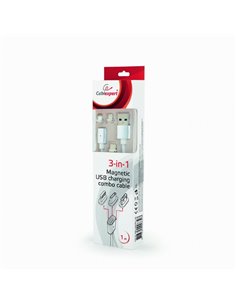 Адаптер для USB-кабеля Cablexpert CC-USB2-AMLM31-1M, /micro-USB Белый 2