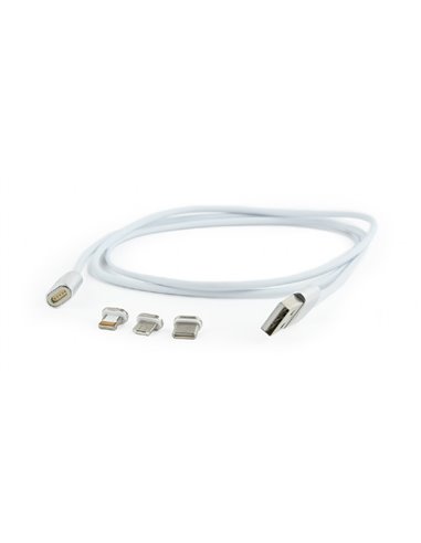 Adaptor pentru cablu USB Cablexpert CC-USB2-AMLM31-1M, /micro-USB Alb