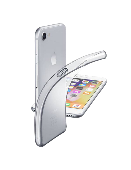 Husă Cellularline Fine - iPhone SE (2020)/8/7, Transparent