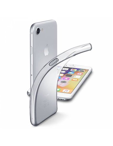 Чехол Cellularline Fine - iPhone SE (2020)/8/7, Прозрачный