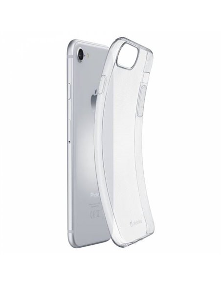 Husă Cellularline Fine - iPhone SE (2020)/8/7, Transparent