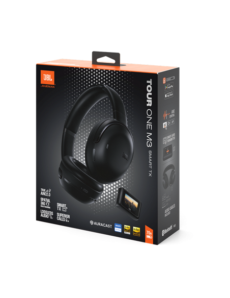 Наушники JBL Tour One M3 Smart TXT, Чёрный