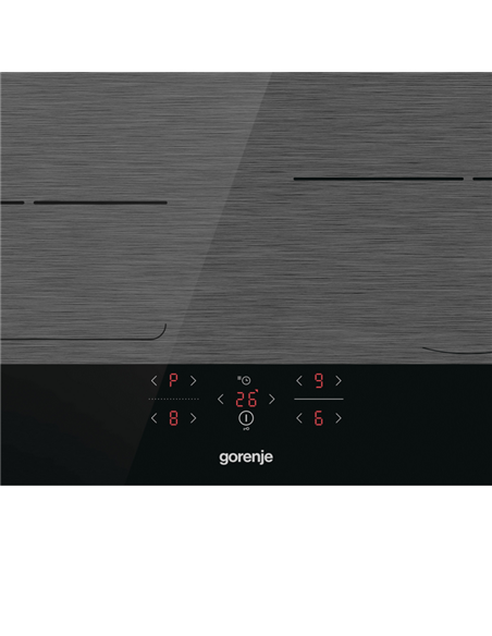 Индукционная варочная панель Gorenje GI6421SYB, Серый | Черный