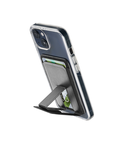 Suport pentru smartphone Cellularline Pocket Stand Mag, Negru